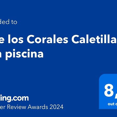 Live Los Corales Caletillas Con Piscina Apartment Araya  Bagian luar foto